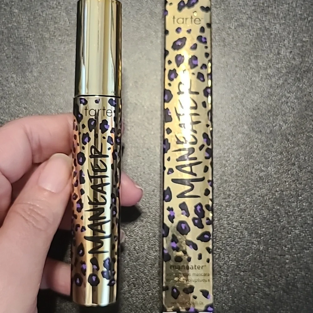 Tarte Maneater Voluptuous Black Mascara .30 Fl oz NEW in Box